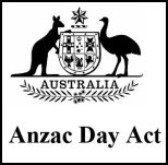 Australia's Anzac Day Act 1995